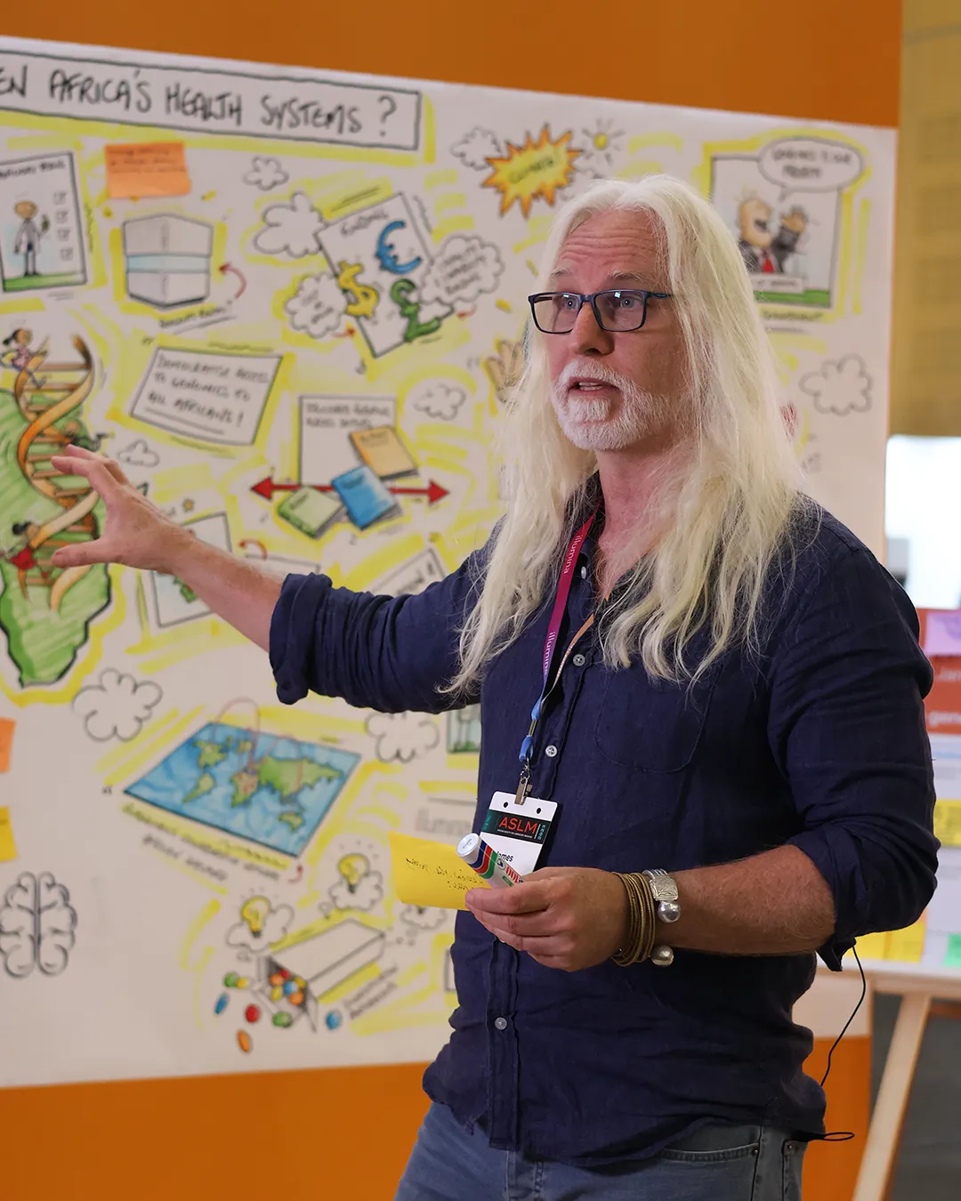 James Durno Live Graphic Recording At A Cape Town Event