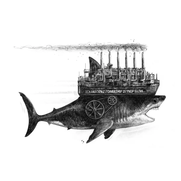 Shark drawing
